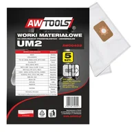 Worki do odkurzaczy - AWTools Worek do odkurzacza z mikrowłókniny UM2 MAKITA VC2010/2511/2512/445/446 5szt. (AW00402) - miniaturka - grafika 1