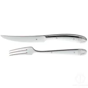 Zestawy sztućców - WMF Bull Sztućce do steków i mięsa nóż i widelec 2 szt - miniaturka - grafika 1