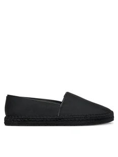 Calvin Klein Espadryle Flat Espadrille - Jacq HW0HW02467 Czarny - Espadryle damskie - miniaturka - grafika 1