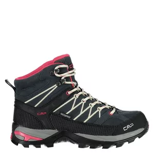 CMP campagnolo Campagnolo Rigel WP Buty trekkingowe Mid Kobiety, antracite-off white EU 42 2020 Trapery turystyczne 3Q12946-76UC-42 - Kozaki damskie - miniaturka - grafika 1