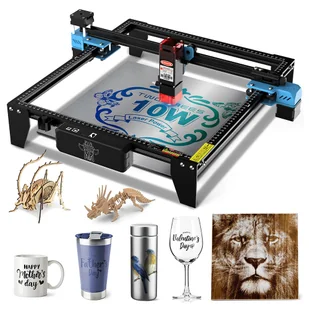 TWO TREES TTS-10 Pro 10W Laser Engraver LD FAC C-Lens 32-bit Mainboard 0 08*0 08mm Compressed Spot 0 1mm Precision 30 000m - Grawerowanie i akcesoria TWO TREES TTS-10 Pro 10W Laser Engraver LD FAC C-Lens 32-bit Mainboard 0 08*0 08mm Compressed Spot 0 1mm Precision 30 000m - Grawerowanie i akcesoria - miniaturka - grafika 1