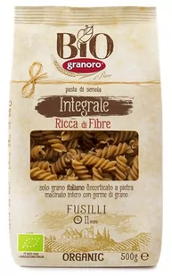 Granoro MAKARON FUSILLI PEŁNOZIARNISTY BIO 500 g - 8007290335043 - Makaron - miniaturka - grafika 1