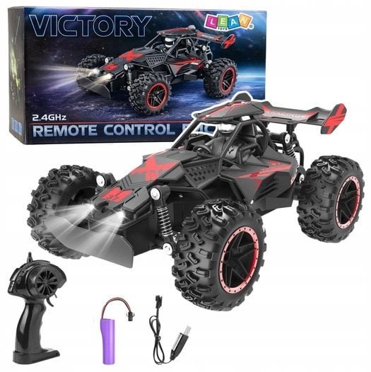 Samochód Zdalnie Sterowany RC Terenowy Czerwony 1:18 20 km/h