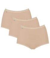 Majtki damskie - 3 x Majtki damskie sloggi Basic+ Maxi 3P-46 - miniaturka - grafika 1
