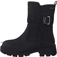 Botki damskie - Jana Softline 8-26471-41 damskie wygodne szerokie buty wodoodporne antypoślizgowe ciepłe wyściełane botki, czarny, 37 EU Weit - miniaturka - grafika 1