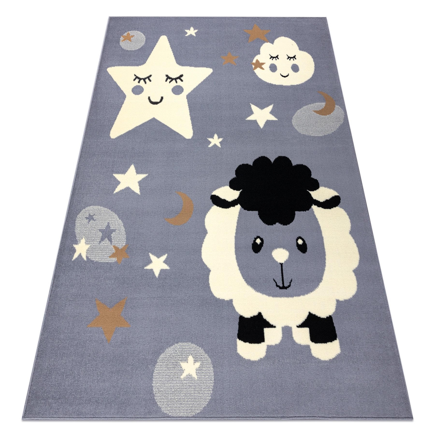 Dywan BCF FLASH Sheep 4000 - Owca, owieczka szary 200x300 cm