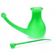 Apteczki i materiały opatrunkowe - Zestaw do płukania nosa Yogi`s NoseBuddy (kolor zielony) - miniaturka - grafika 1