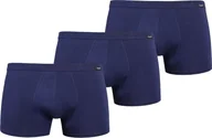 Majtki męskie - Teyli Wielopak bokserek męskich Levi niebieski L Niebieski - miniaturka - grafika 1