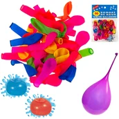 Materace dmuchane i koła do pływania - Balony Na Wodę Bomby Wodne Kolorowe 50Szt Zestaw - miniaturka - grafika 1