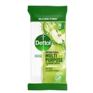Chusteczki higieniczne - (DE) Dettol, Antybakteryjne chusteczki, zielone jabłko, 30 sztuk (PRODUKT Z NIEMIEC) - miniaturka - grafika 1