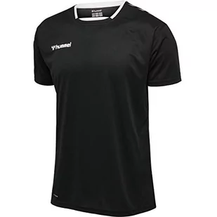 Hummel HmlAuthentic Poly Jersey koszulka męska S/S czarny czarny/biały S 204919-2114 - Koszulki męskie - miniaturka - grafika 1