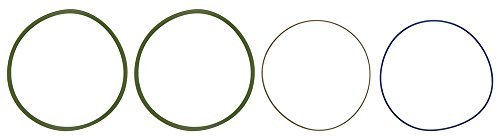 Ajusa 60001100 O-Ring Set, cylinder sleeve