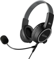 Słuchawki - MEE audio Słuchawki nauszne dla dzieci z mic. czarne - miniaturka - grafika 1