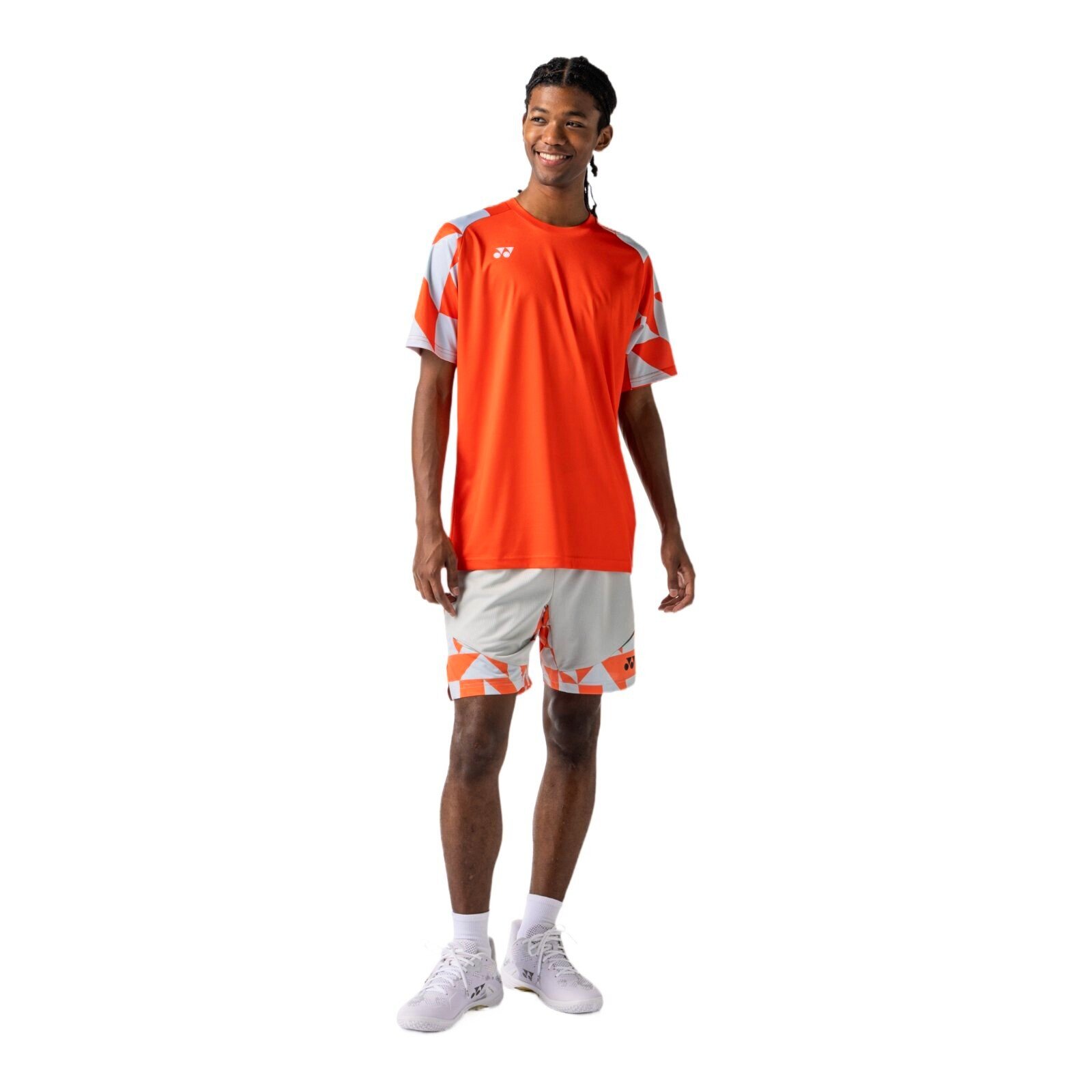 Koszulka męska Yonex T-Shirt 16860 Cyber Orange XL