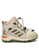 Buty trekkingowe dziecięce - adidas Trekkingi Terrex Disney Mid GORE-TEX ID3452 Beżowy - miniaturka - grafika 1