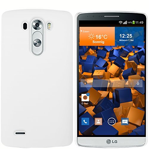 mumbi twarda obudowa kompatybilna z LG G3 telefon komórkowy Hard Case etui na telefon komórkowy, białe