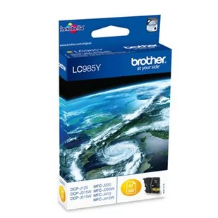 Tusz Oryginalny Brother LC-985 Y (LC985Y) (Żółty) - Tusze oryginalne - miniaturka - grafika 1
