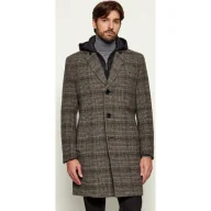 Płaszcze męskie - Karl Lagerfeld Płaszcz 2w1 z dodatkiem wełny - miniaturka - grafika 1