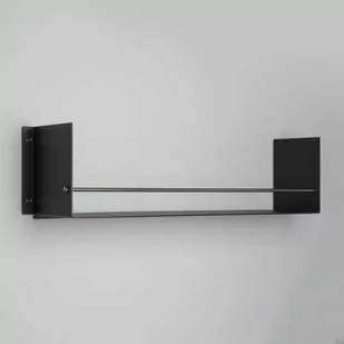 Półka Girder Shelf Czarna z gun metal - Półki do salonu - miniaturka - grafika 1