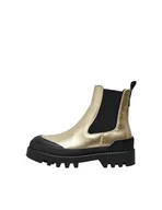 Kozaki damskie - Only Onlbuzz-2 Pu Boot Noos damskie kozaki, kolor złoty, 38 EU, Kolor złoty, 38 EU - miniaturka - grafika 1