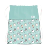 Worki na buty - St. Right Worek Szkolny Sportowy Gimnastyczny Na Buty Obuwie Do Szkoły Na Basen Trening Charming Cats - miniaturka - grafika 1