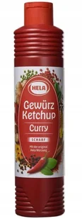 HELA CURRY SCHARF ketchup sos ostry 800ml NIEMIEC - Ketchup - miniaturka - grafika 1