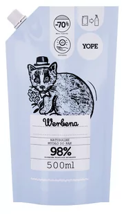 YOPE Werbena Mydło w płynie Naturalne Zapas 500ml - Mydła - miniaturka - grafika 1