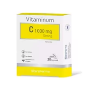 Witaminy i minerały - Starpharma Vitaminum C 1000 mg Strong x 30 kaps - miniaturka - grafika 1