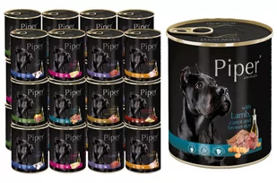 Dolina Noteci Piper Premium Mix Smaków 24X400G - Mokra karma dla psów - miniaturka - grafika 1
