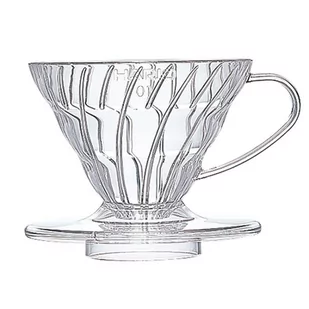 Hario plastikowy Drip V60-01 clear VD-01T - Pozostałe akcesoria kuchenne - miniaturka - grafika 1