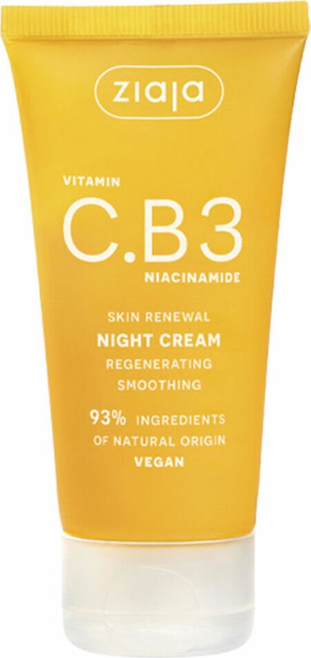 Ziaja Witamina C.b3 Niacynamid Regenerujący krem do twarzy na noc 50 ml