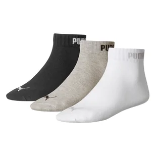 Skarpety za kostkę PUMA SKARPETY PUMA QUARTER-V 3P 88749804 – Wielokolorowy - Skarpetki męskie - miniaturka - grafika 1