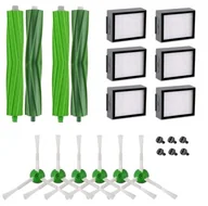 Akcesoria do odkurzaczy - Zestaw Szczotki Filtry Rolki iRobot Roomba E4 E5 E6 E7 I3 I4 I5 I6 I7 I8 J7 - miniaturka - grafika 1