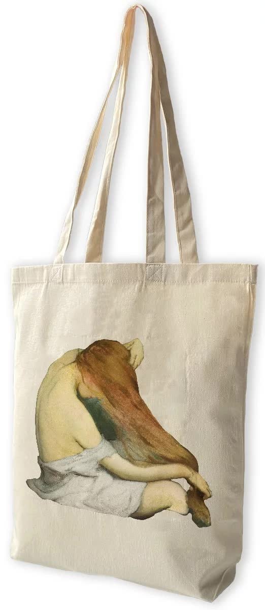 Torba bawełniana Czesząca się Władysław Ślewiński