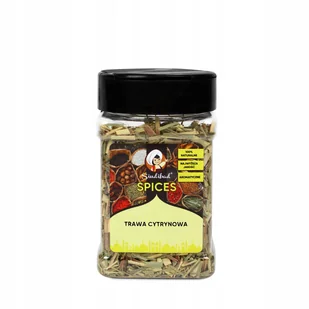 TRAWA CYTRYNOWA CIĘTA LEMONGRASS 40g SINDIBAD - Przyprawy i zioła sypkie - miniaturka - grafika 1