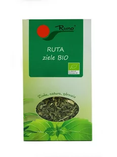 ZIOŁA RUTA POPRAWIA PRACĘ WĄTROBY WSPOMAGA APETYT RUNO ZIELE 50G - Przyprawy i zioła sypkie - miniaturka - grafika 1