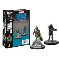 Gry bitewne - Fantasy Flight Games Marvel Crisis Protocol Vision and Winter Soldier 112775 - miniaturka - grafika 1