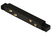 Lampy pozostałe - Azzardo Track Magnetic Straight Connector 180 black) AZ4677 - miniaturka - grafika 1