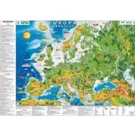 Mapy i plansze edukacyjne - Piętka Mapa Europy w obrazkach - miniaturka - grafika 1