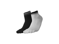 Skarpetki i podkolanówki sportowe - CRIVIT Skarpetki rowerowe damskie lub męskie (Czarny / biały, 39/40) - miniaturka - grafika 1