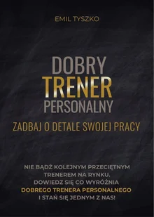 Dobry Trener Personalny - E-booki - poradniki - miniaturka - grafika 1