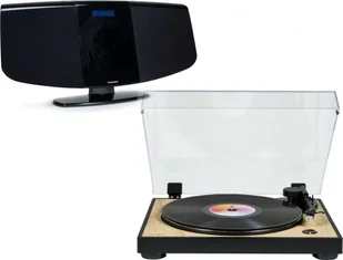 Thomson Zestaw stereo / Cyfrowa mini wieża z gramofonem TT300 & MIC400 - Zestawy stereo - miniaturka - grafika 1