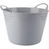 Kosze na bieliznę - Kosz wielofunkcyjny 15 l popielaty - miniaturka - grafika 1