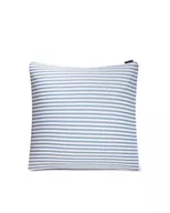 Pościel - Lexington Poszewka bawełniana Poplin Striped White/Blue - miniaturka - grafika 1