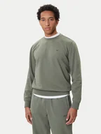 Bluzy męskie - Mustang Bluza Clio 1016963 Zielony Regular Fit - miniaturka - grafika 1