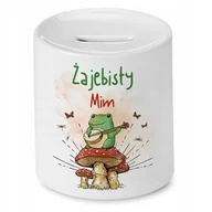 Skarbonki - Skarbonka Dla Mima na Urodziny na Prezent z Nadrukiem ze Zdjęciem - miniaturka - grafika 1