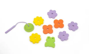 Quut, Frog pond, Zestaw piankowych naklejek do kąpieli z wędką - Zabawki do kąpieli - miniaturka - grafika 1