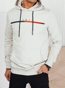 Bluza męska z nadrukiem szara Dstreet BX5729-XXL - Bluzy męskie - miniaturka - grafika 1