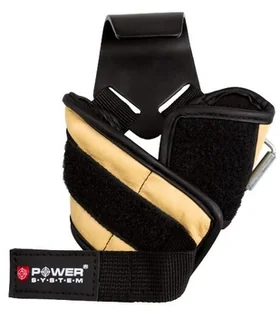 Haczyki Power System  Posilovací Háky Power Hooks Béžové XL - Pozostały sprzęt i akcesoria do ćwiczeń - miniaturka - grafika 1