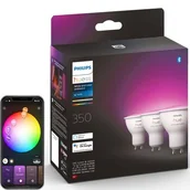 Systemy inteligentnych domów - Philips Philips Hue White and Colour Ambiance GU10 3 szt Kup na Raty  929001953115 - miniaturka - grafika 1